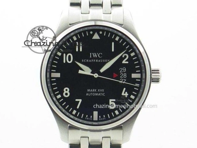 MIROTIME 0321 Pilot Chrono IW377726 ZF 1:1 Best Edition Green Dial on Brown Leather Strap A Trendsetting 7125